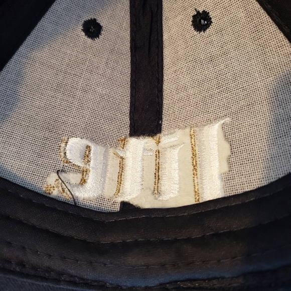 Miller Lite Beer Hat Cap Baseball Logo Merch Navy Blue One Size Hook & Loop EUC - Picture 3 of 7